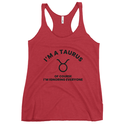 Taurus Tank Top